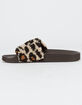 STEVE MADDEN Shear Leopard Womens Slide Sandals image number 4