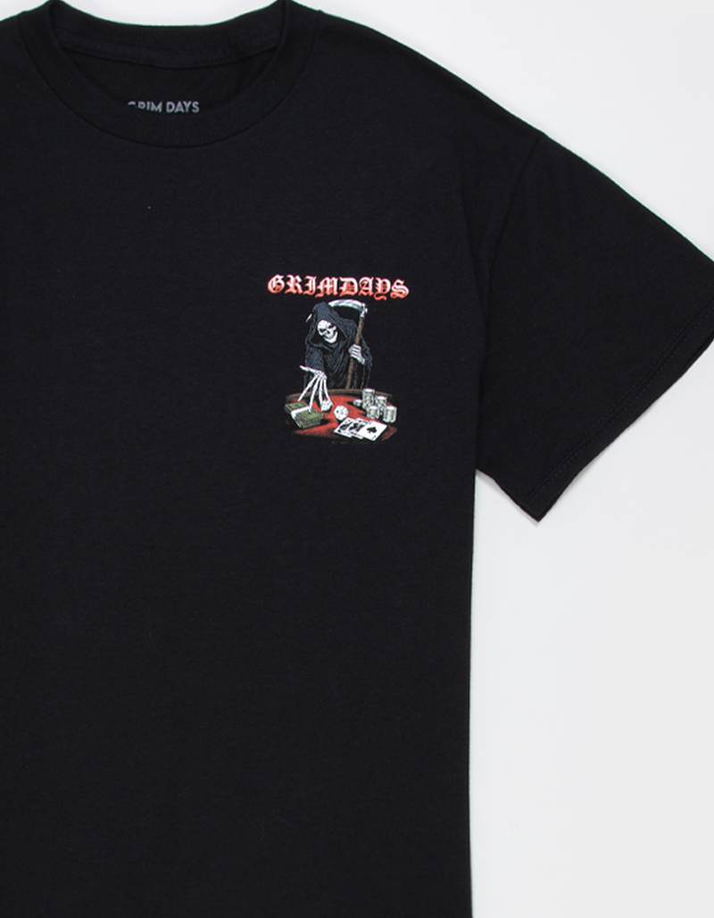 GRIM DAYS Hard Luck Mens Tee image number 3