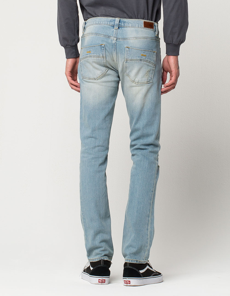 RSQ London Mens Skinny Stretch Jeans image number 3