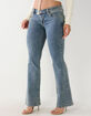 TRUE RELIGION Low Rise Womens Straight Jeans image number 2