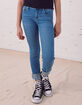 RSQ Mid Rise Cuff Girls Jeans image number 2