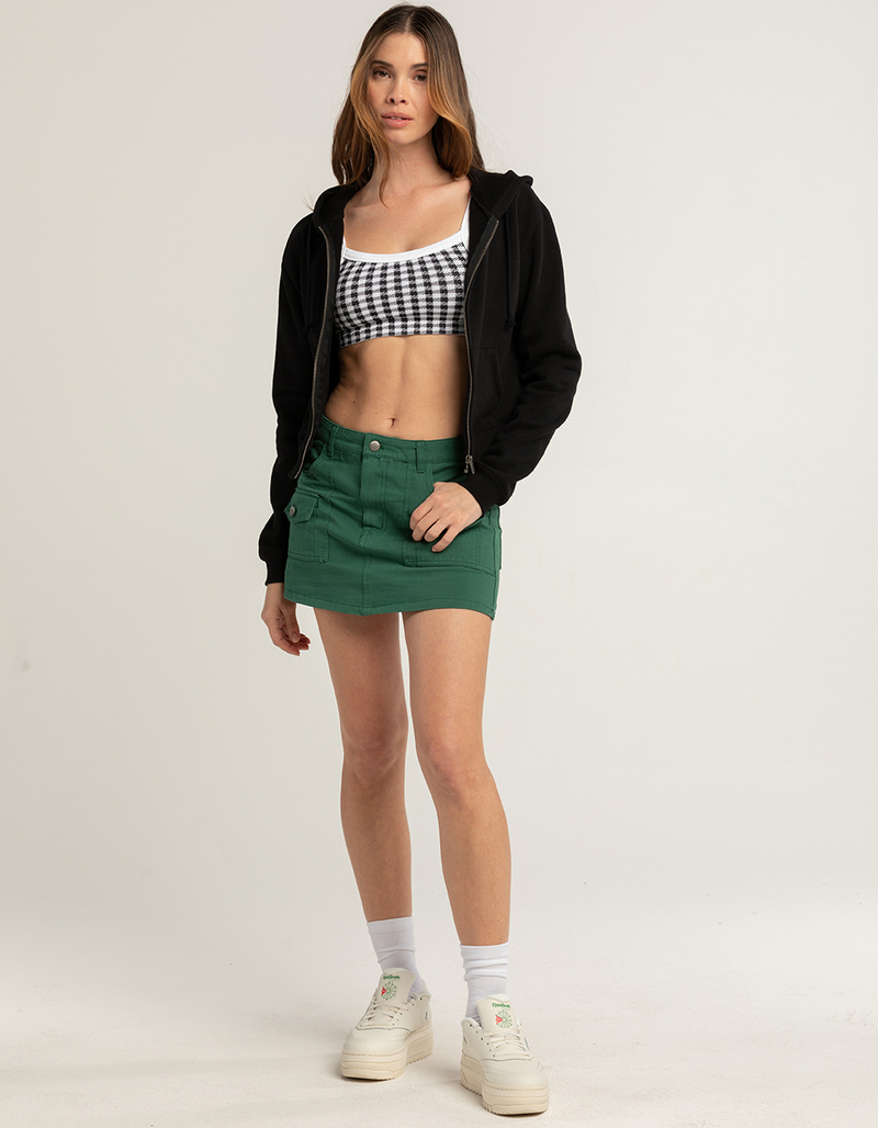 SKY & SPARROW Gingham Basic Bralette image number 4