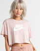 NIKE Essential Womens Crop Tee image number 1