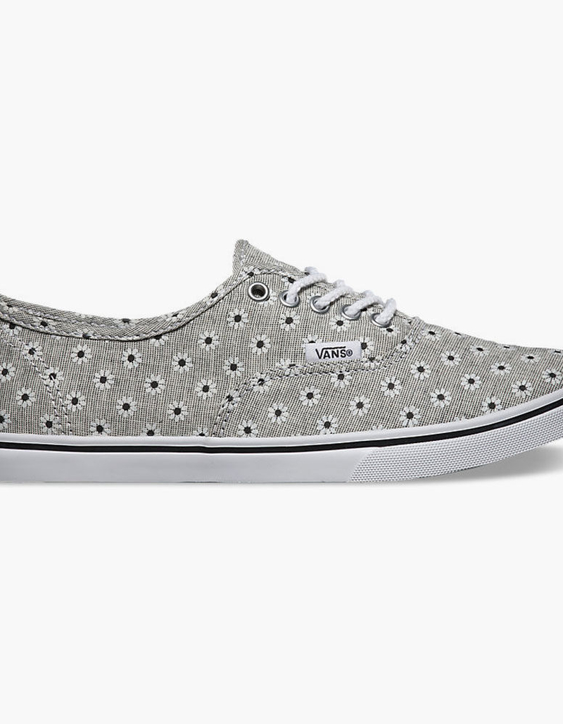 VANS Chambray Floral Authentic Lo Pro Womens Shoes image number 0