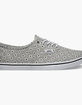 VANS Chambray Floral Authentic Lo Pro Womens Shoes image number 1