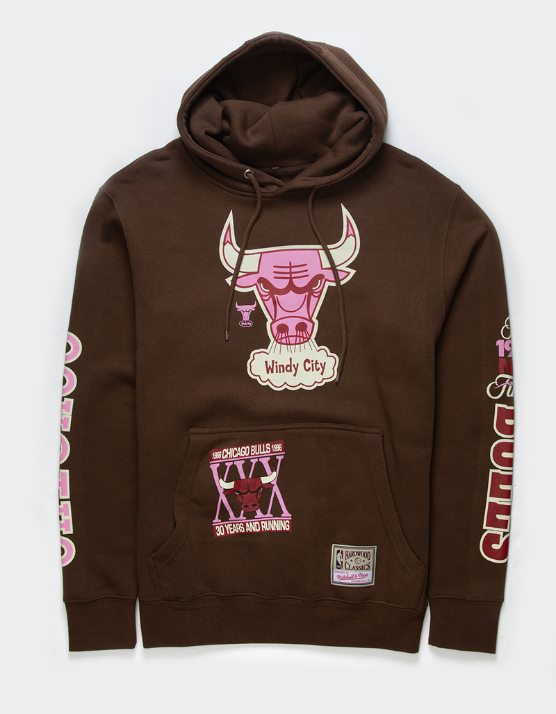 MITCHELL & NESS NBA Brown Sugar Bacon Chicago Bulls Mens Hoodie image number 0