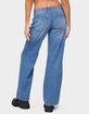 EDIKTED Nikoletta Straight Leg Low Rise Jeans image number 3