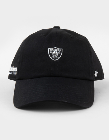 47 BRAND Las Vegas Raiders Foundational '47 Clean Up Strapback Hat Alternative Image