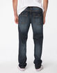 RSQ Brooklyn Relaxed Taper Rebel Mens Jeans image number 4