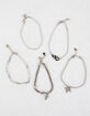FULL TILT 5 Pack Chain Flame Bracelet Set image number 1
