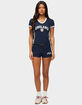 EDIKTED England Girl Micro Shorts image number 4