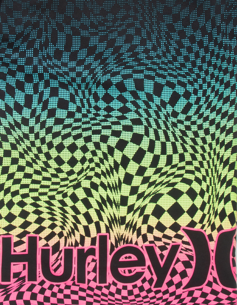 HURLEY Bitmap Checker Boys Tee image number 1