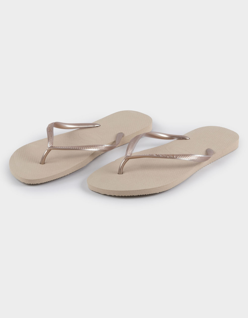 HAVAIANAS Womens Slim Flip Flops image number 2