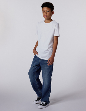RSQ Boys Straight Dark Wash Jeans Primary Image