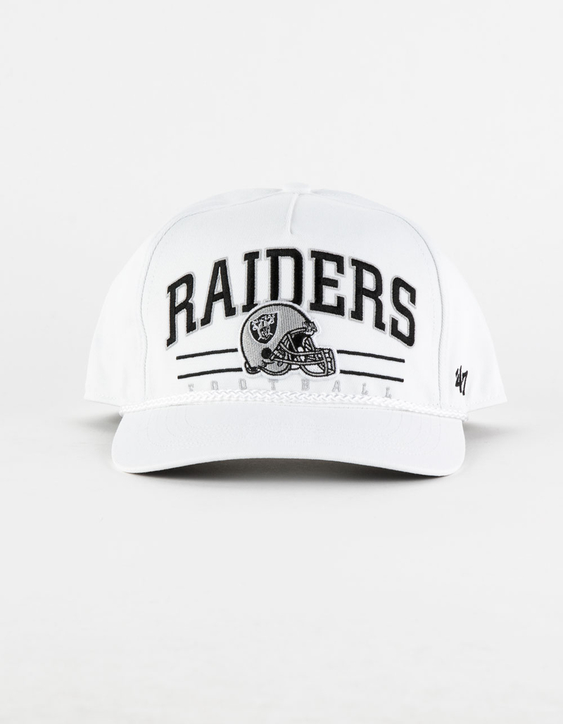 47 BRAND Las Vegas Raiders Downburst '47 Hitch Snapback Hat image number 1
