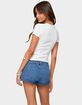 EDIKTED Nikkey Semi Sheer Tee image number 3