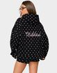 EDIKTED Chelsie Polka Dot Hoodie image number 3