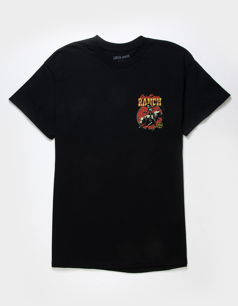 GRIM DAYS Grim Ranch Mens Tee - BLACK