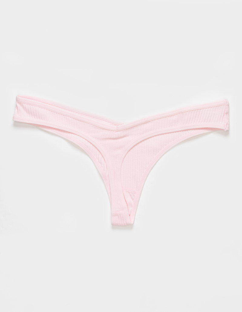 FULL TILT Rib V Thong image number 1