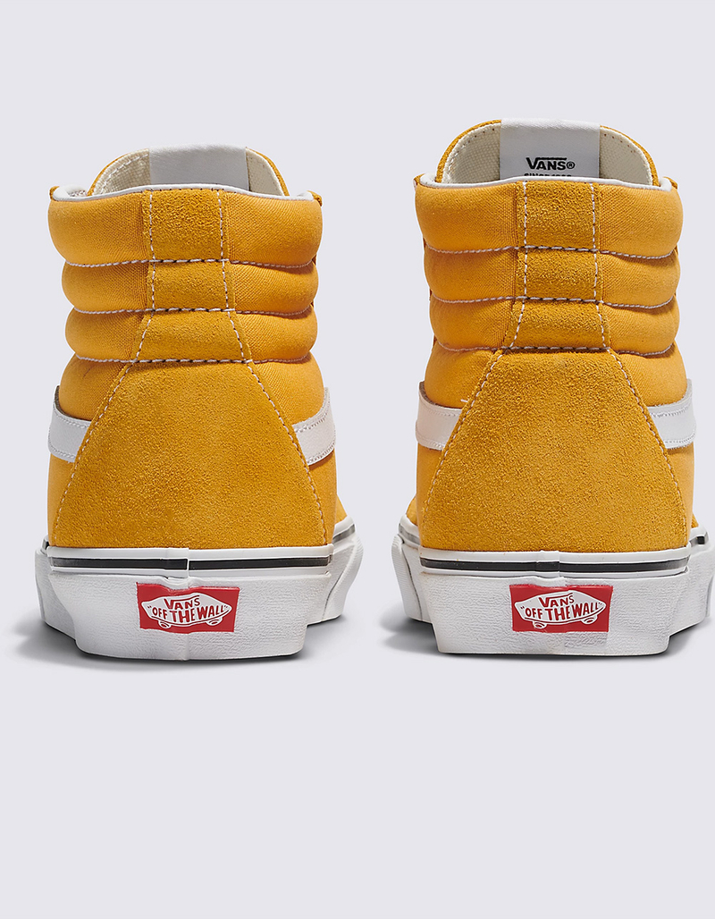 VANS Sk8Hi Shoes GOLD Tillys