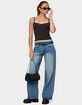 EDIKTED Adriel Contrast Lacey Tank Top image number 5