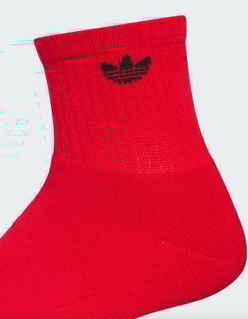 ADIDAS Originals 6 Pack Trefoil Mens Quarter Socks Alternative Image