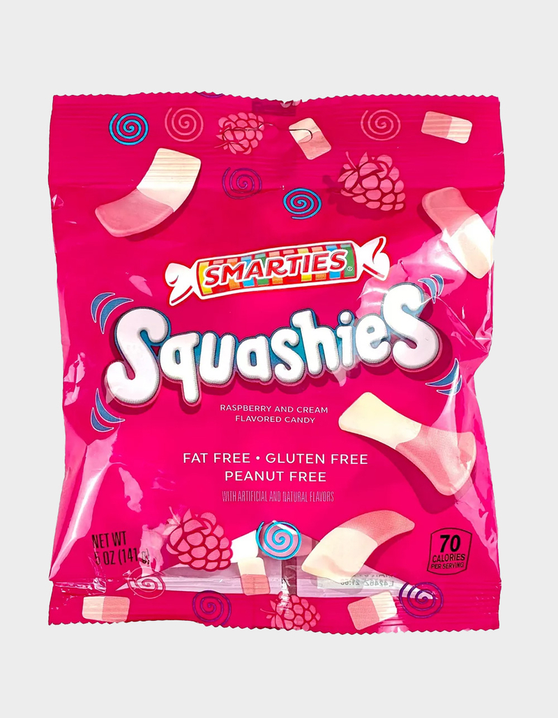 SMARTIES Squashies Raspberry n' Cream Flavored Candy image number 0