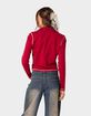 EDIKTED Gio Contrast Stitch Sweatshirt image number 4