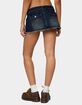 EDIKTED Adania Denim Mini Skort image number 3