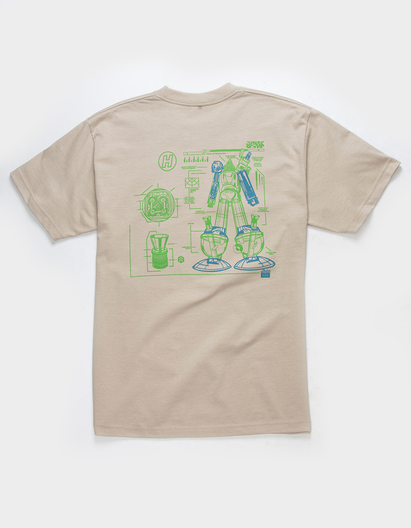 HUF x 420 Alienlabs H-Type Mens Tee image number 0