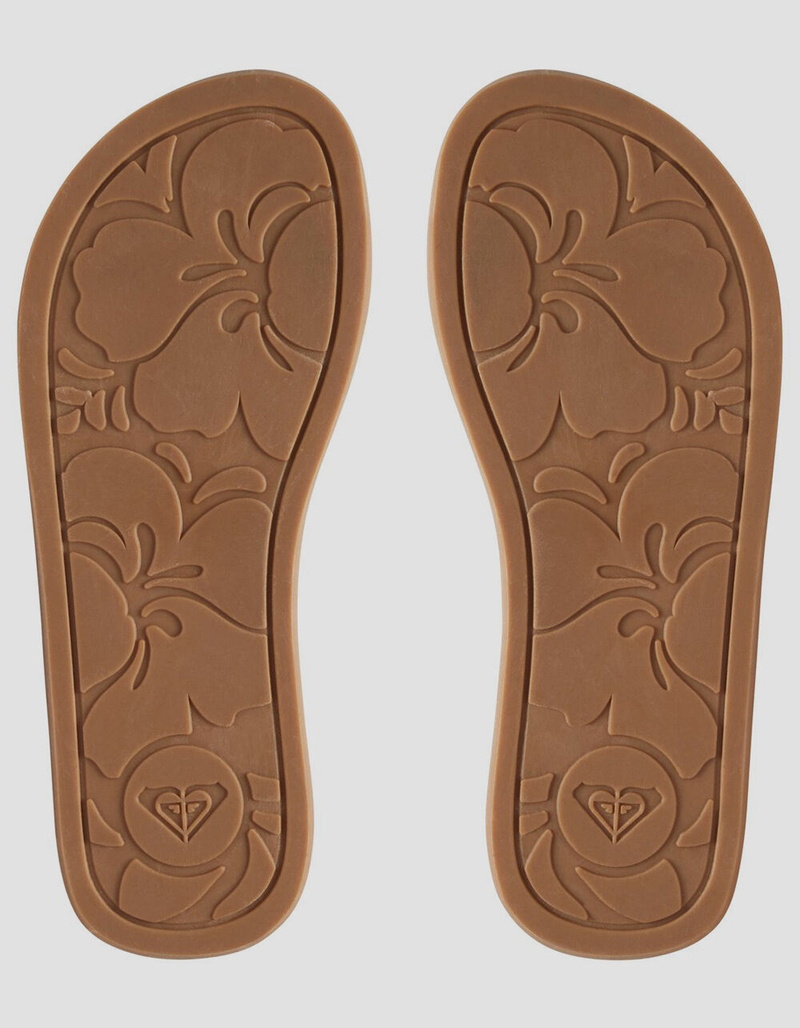 ROXY Sanibel Black Womens Sandals image number 4