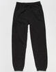 FULL TILT Girls Black Jogger Sweatpants image number 1