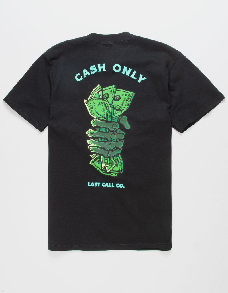 LAST CALL CO. Cash Only Mens Tee image number 2