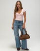 TILLYS Surplice Womens Tee image number 2