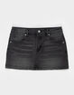 RSQ Womens Low Rise Denim Mini Skirt image number 2