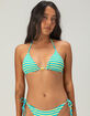 DAMSEL Hilo Texture Reversible Triangle Bikini Top image number 1