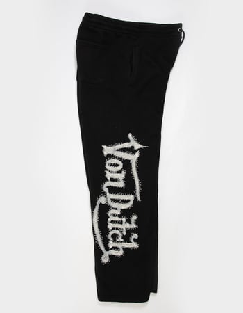 VON DUTCH Patch Logo Mens Sweatpants Alternative Image