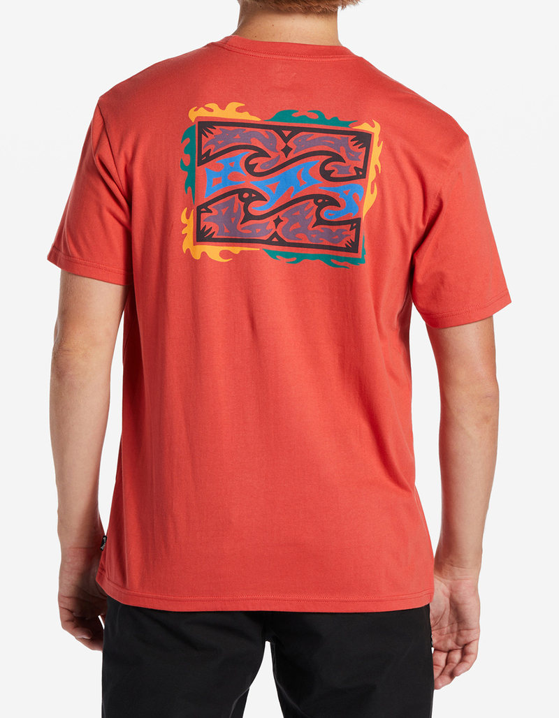 BILLABONG Crayon Wave Mens Tee image number 0