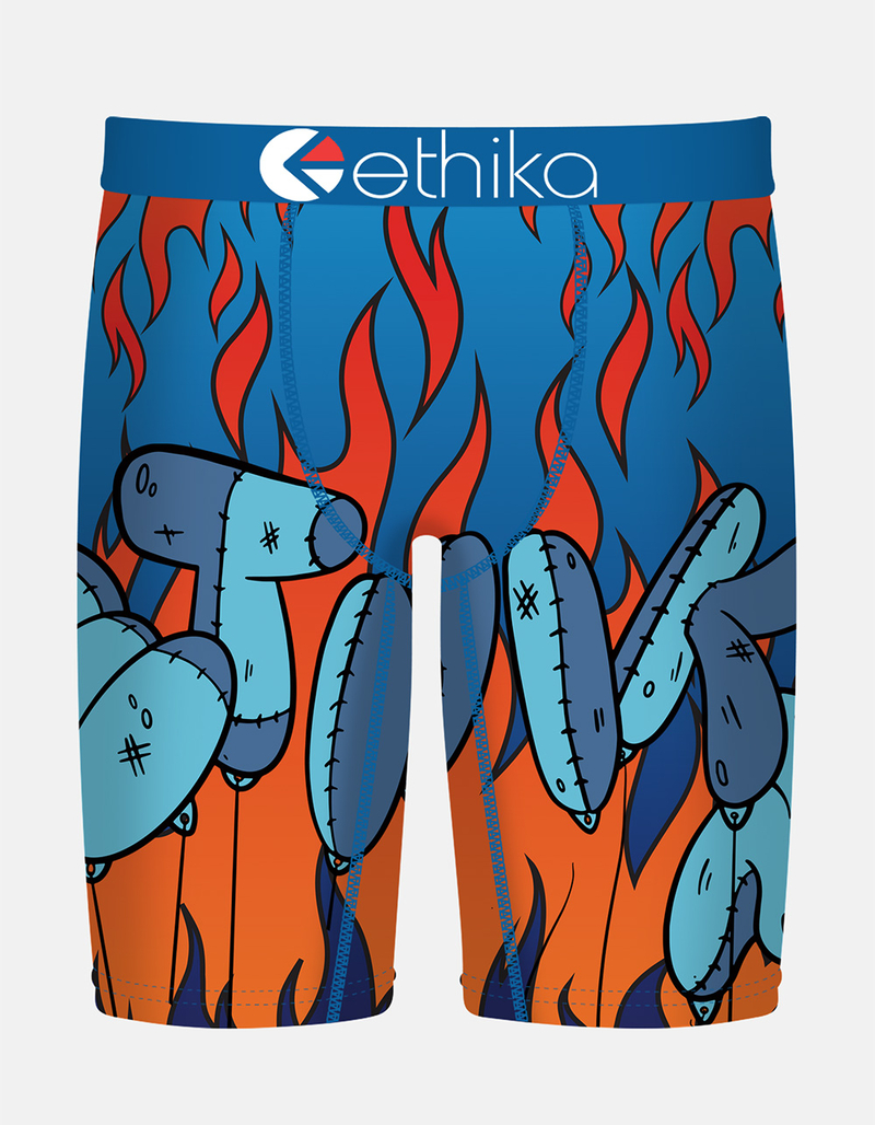 ETHIKA Burn Down Flames Staple Mens Boxer Briefs image number 0