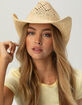 Straw Womens Cowboy Hat image number 5