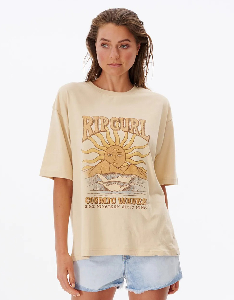 RIP CURL Cosmic Waves Womens Heritage Tee image number 0