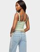 EDIKTED Naia Pointelle Knit Tank Top image number 3