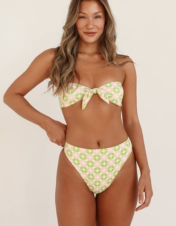 DIPPIN' DAISY'S Bunny Knotted Bandeau Bikini Top Primary Image