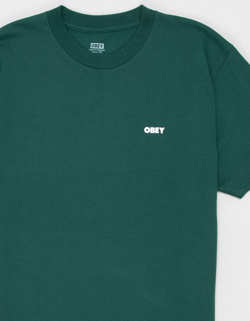 OBEY Quarter Icon Mens Tee image number 2