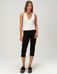 RSQ Womens Cable Sweater Halter Top image number 2
