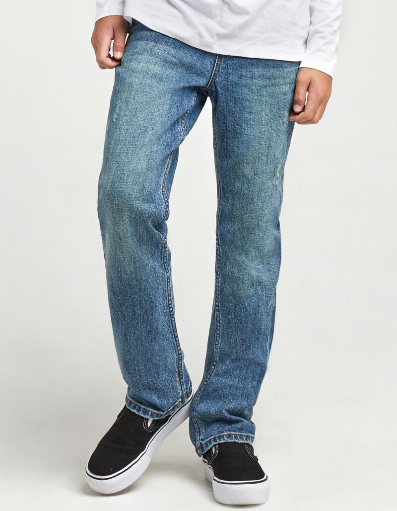 RSQ Slim Medium Tint Boys Jeans - TINDE - 411873813