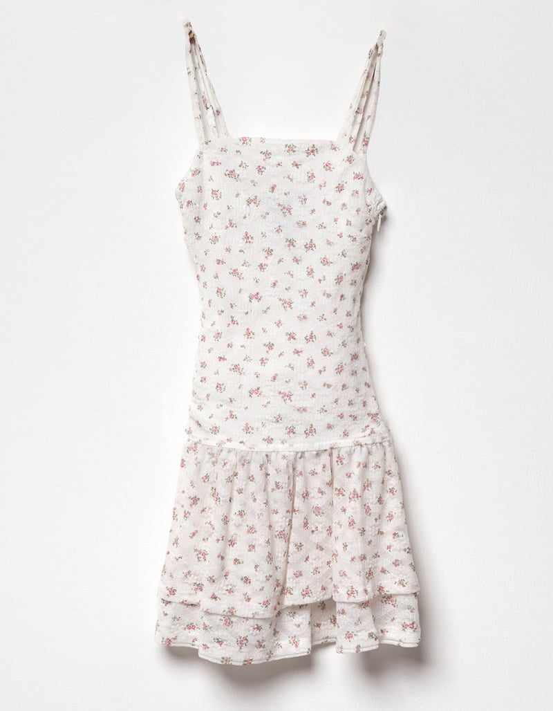 RSQ Girls Floral Ruched Dress image number 0