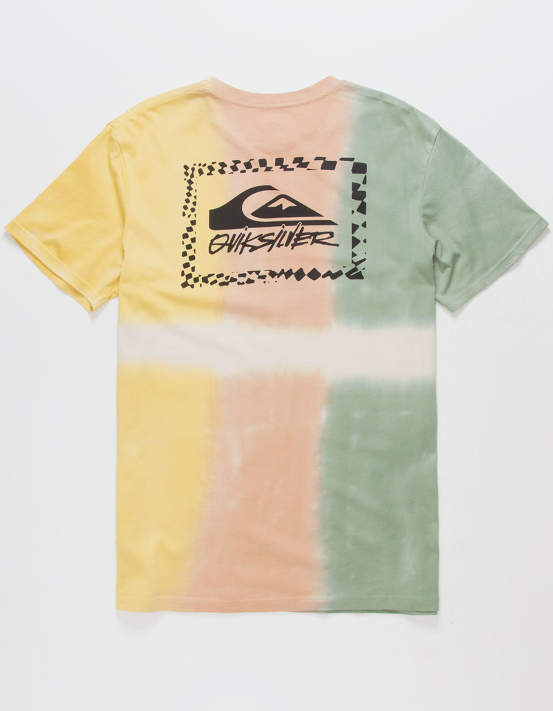 QUIKSILVER Checker Stamp Mens Tee image number 0