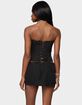 EDIKTED Maeve Pinstripe Strapless Corset image number 3