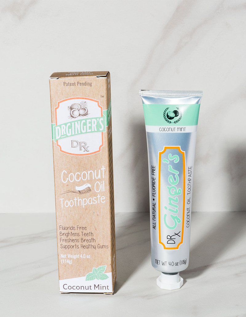 DR. GINGERS Coconut Oil Toothpaste image number 0